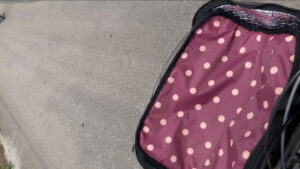 はいむるぶしホテルの電動自転車の保冷バッグ